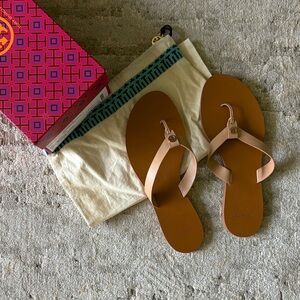 Tory Burch Manon Thong Sandal Calf Leather